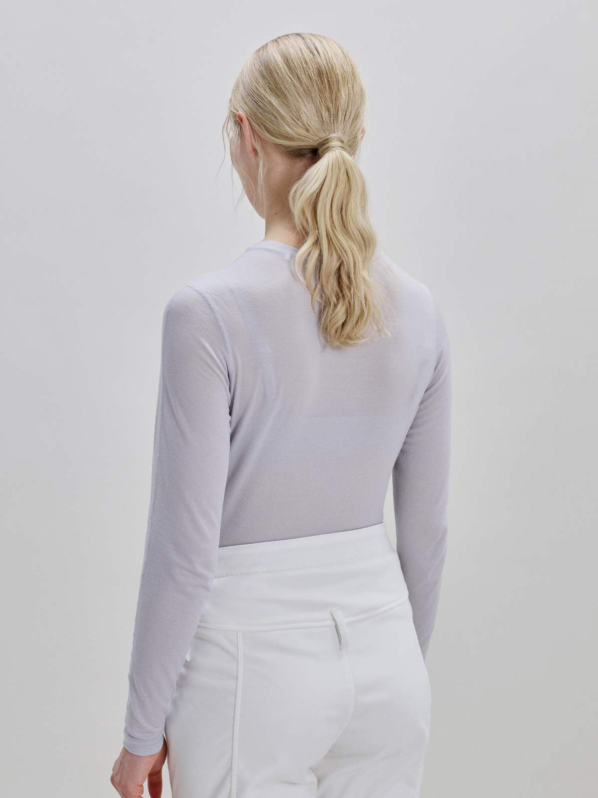 Koszulka damska POC W's Layer Mid L/S Jersey szary