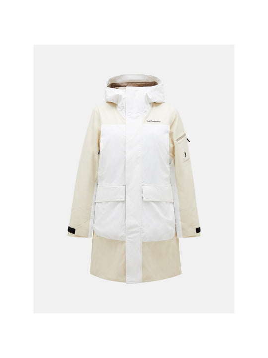 Kurtka narciarska Peak Performance W 2L Stretch Parka bezowy - Adventure Sports
