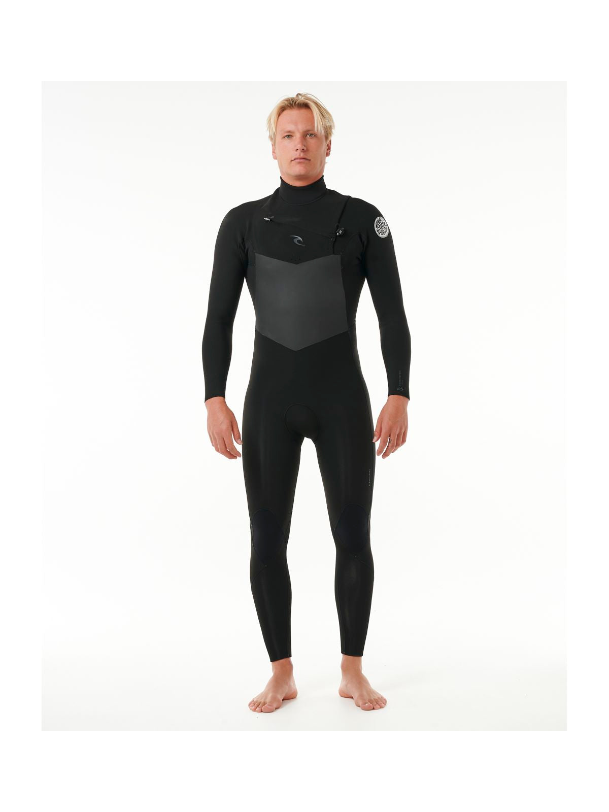 PIANKA RIP CURL DAWN PATROL C/ZIP 32GB ST czarny - Pianka - Adventure Sports