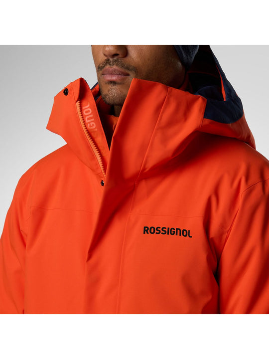 Kurtka narciarska męska ROSSIGNOL M Strawpile Insulated Ski Jkt pomaranczowa
