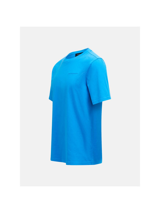 Koszulka PEAK PERFORMANCE Original Small Logo Tee Men niebieski - Adventure Sports
