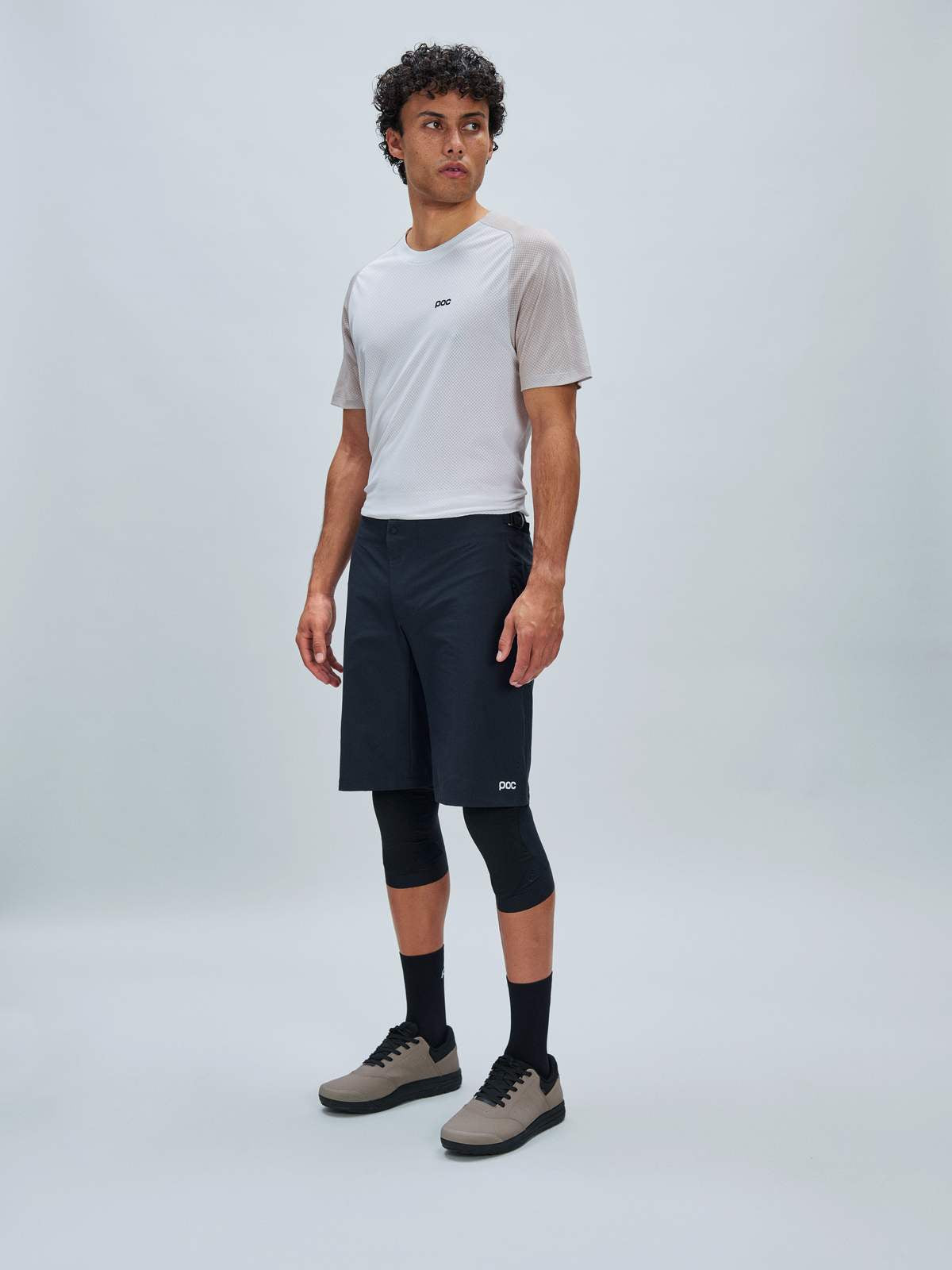 Spodenki rowerowe POC M's Motion Air Shorts czarny