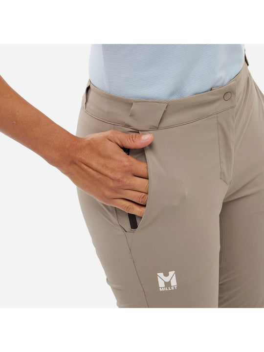 Spodnie damskie MILLET Ubic Stretch 3/4 Pant W beżowe
