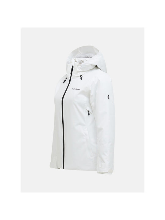 Kurtka narciarska damska PEAK PERFORMANCE Anima HIPE 2L Insulated Shell Jacket biała
