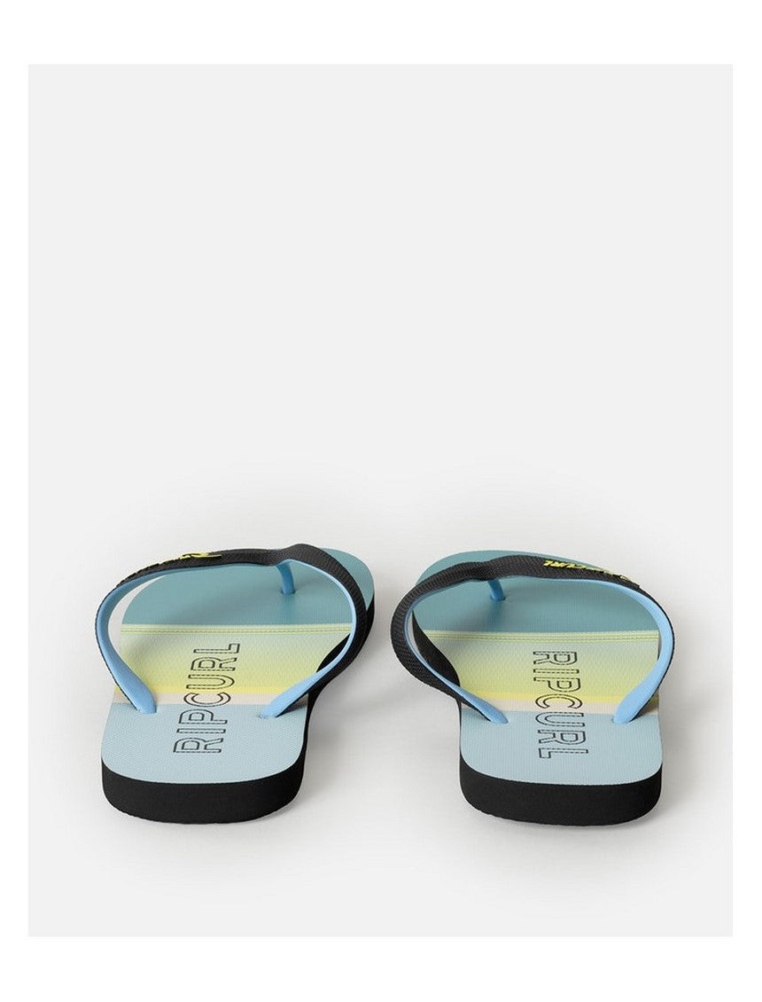 Japonki plażowe RIP CURL Breakers Bloom Open Toe niebieskie