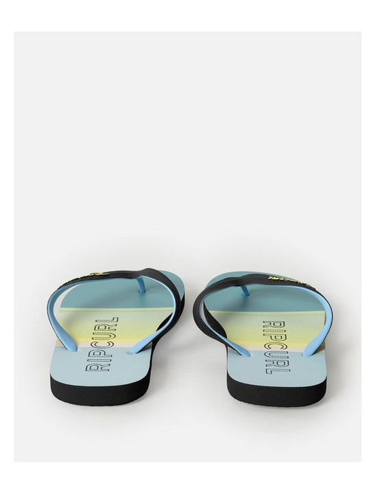 Japonki plażowe RIP CURL Breakers Bloom Open Toe niebieskie
