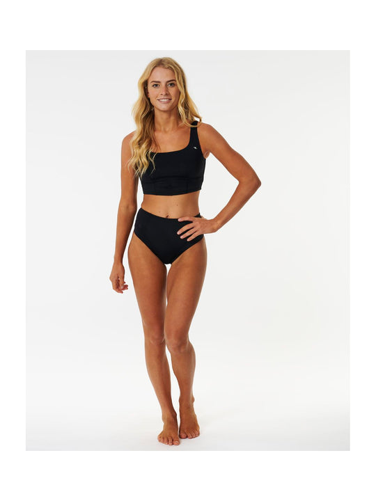 Top RIP CURL Mirage Ultimate Scoop Neck Cro czarny - Adventure Sports
