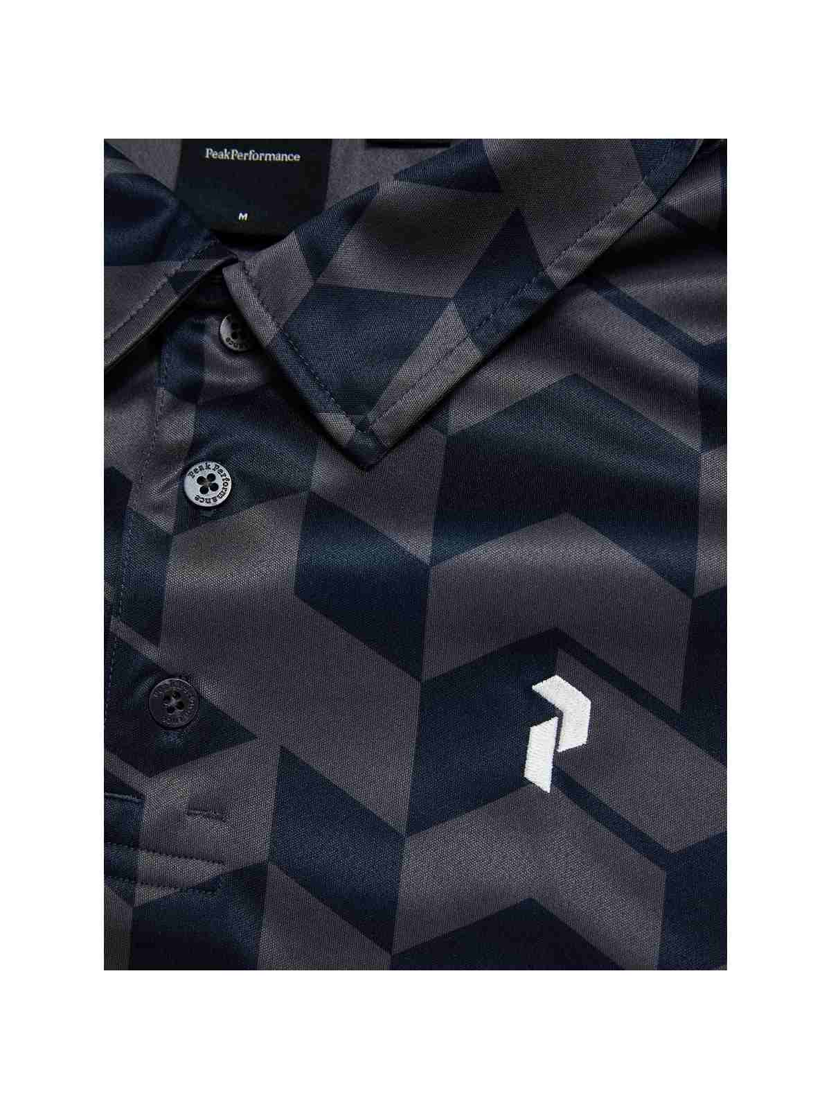 Koszulka PEAK PERFORMANCE M Graphic SS Polo szary - Adventure Sports