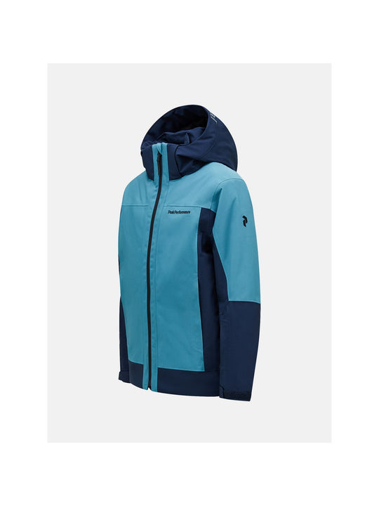 Dziecięca Kurtka narciarska Peak Performance Jr Rider Tech Insulated J zielona - Adventure Sports
