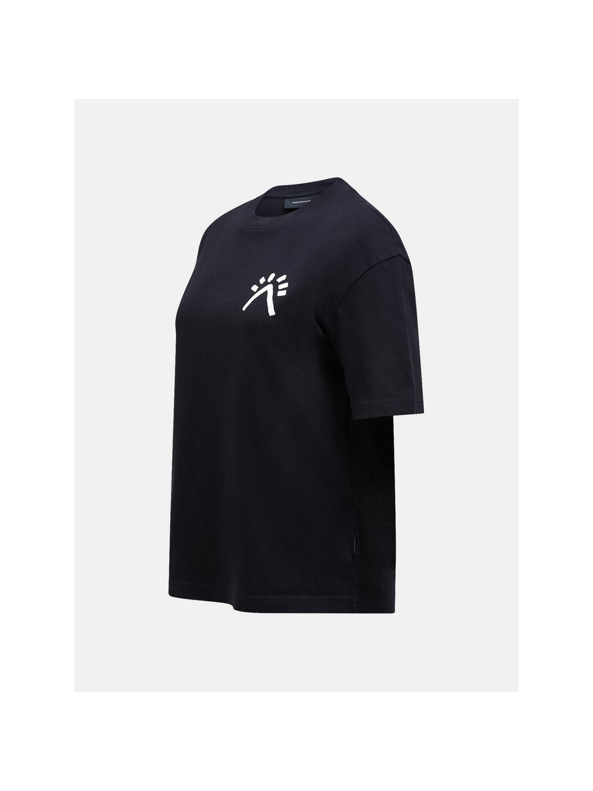 Koszulka Peak Performance W Graphic Tee czarny - Adventure Sports
