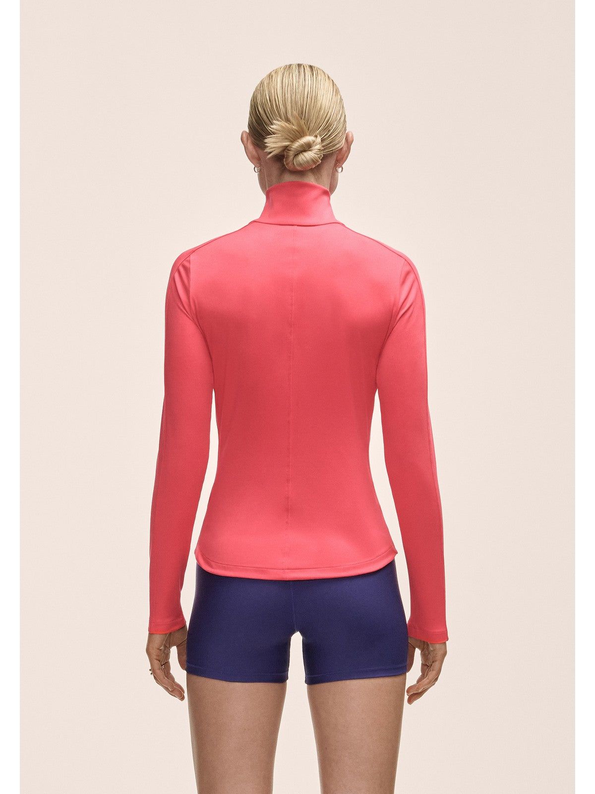 Koszulka damska treningowa Casall Serene Half Zip Long Sleeve - Adventure Sports