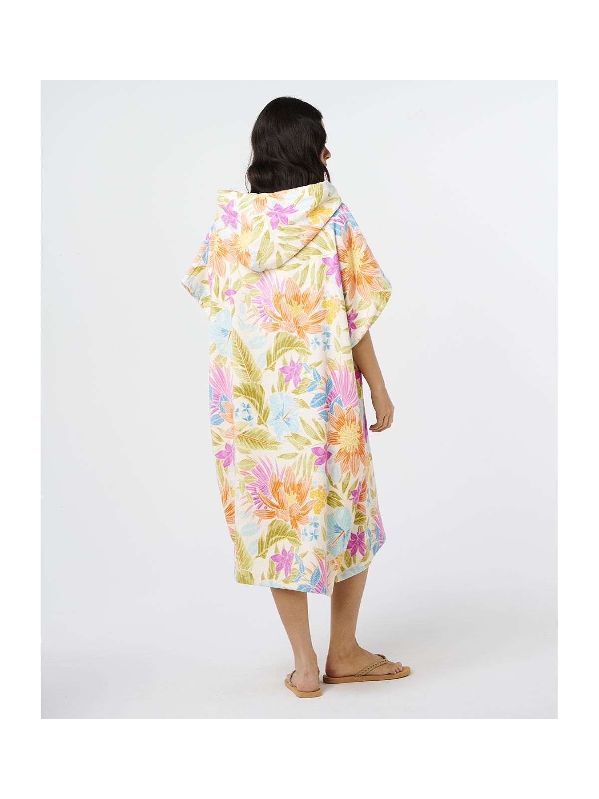 Ponczo damskie RIP CURL Mixed Hooded Towel multikolor