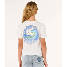 Koszulka dziewczęca RIP CURL Layday Crop-Girl biała
