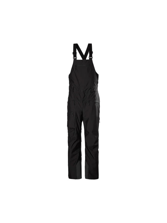 Spodnie narciarskie damskie HELLY HANSEN W POWDERQUEEN BIB 2.0 PANT czarne
