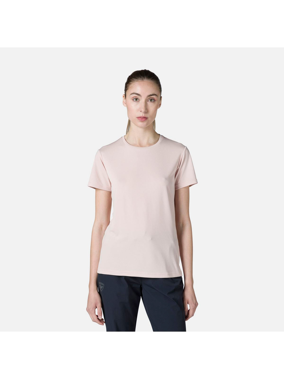 Koszulka Rossignol W Plain Tee różowy - Adventure Sports