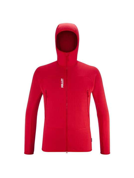 Kurtka MILLET FUSION GRID HOODIE M czerwony
