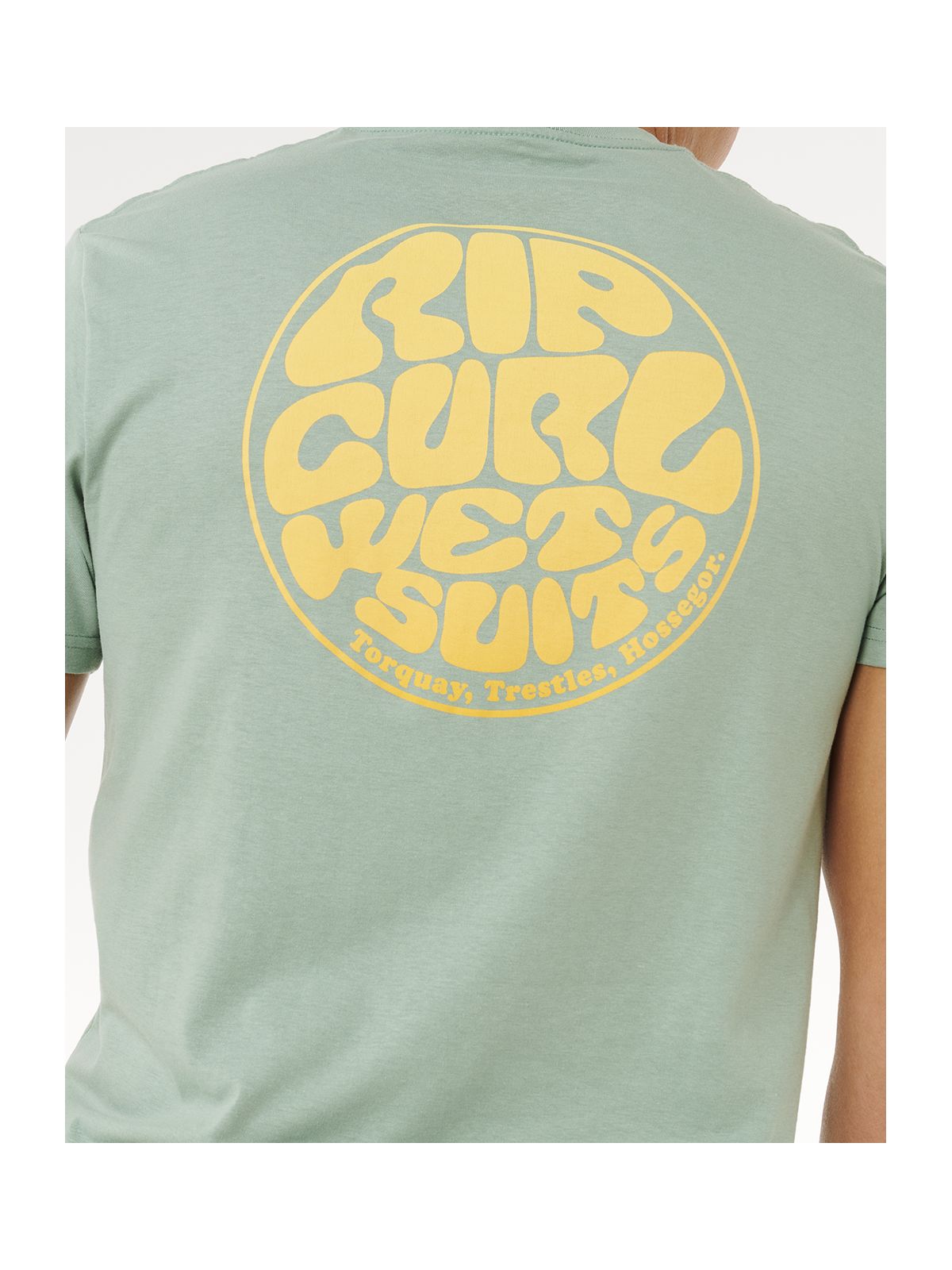 Koszulka męska RIP CURL Wettie Passage Icon Tee zielona