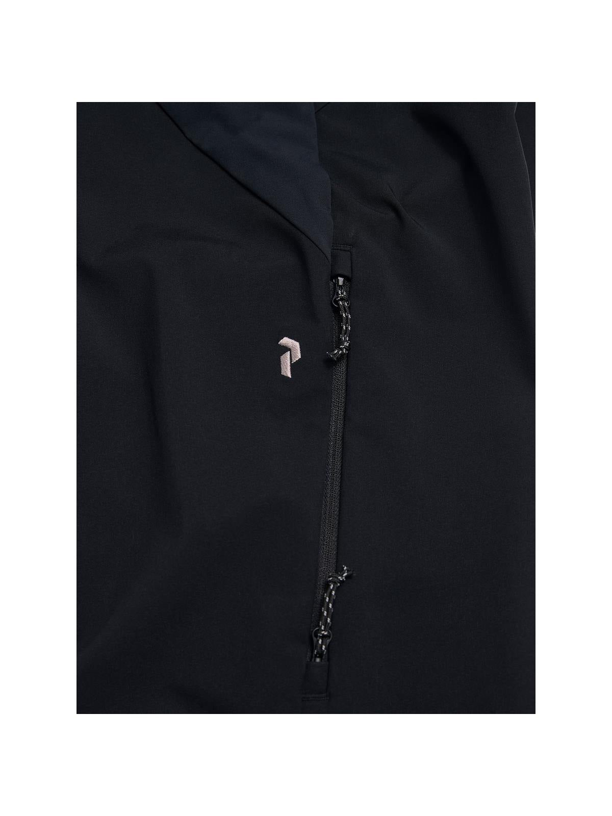 Spodnie damskie Peak Performance W Ascent Softshell Bib Pa czarny - narciarskie - Adventure Sports
