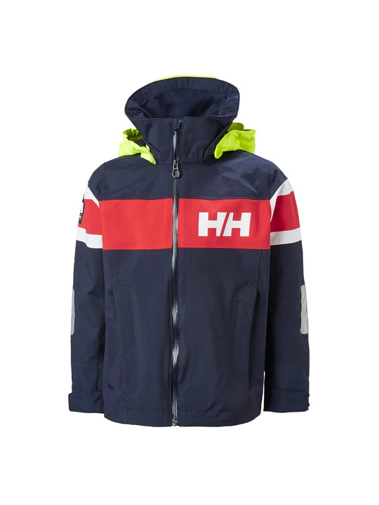 Kurtka Helly Hansen Jr Salt 2 Jacket granatowy - Adventure Sports
