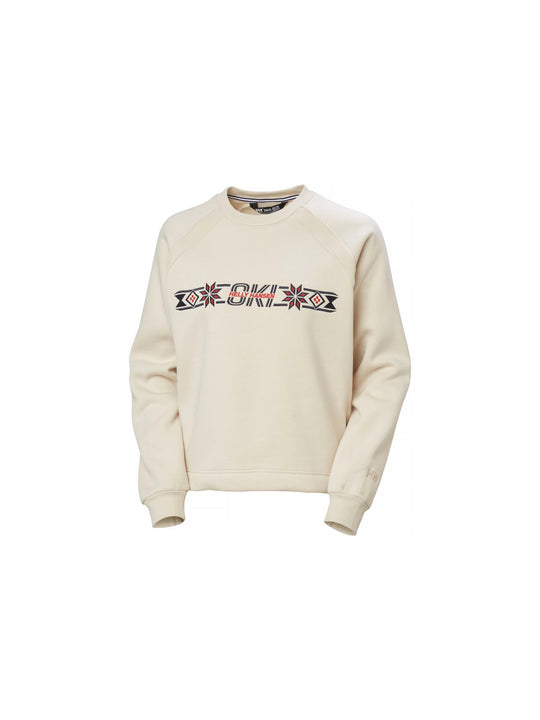 Bluza damska HELLY HANSEN W Bliss Sweater kolor beżowy

