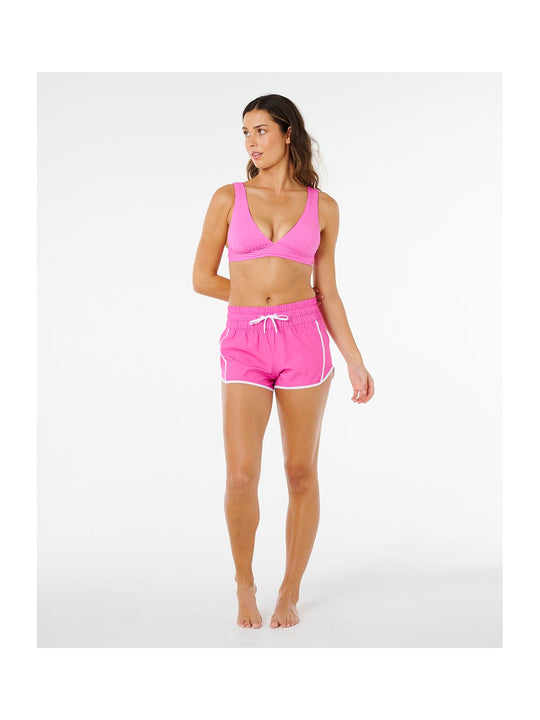 Boardshorty damskie RIP CURL High Waist Retro Volley 3 różowe
