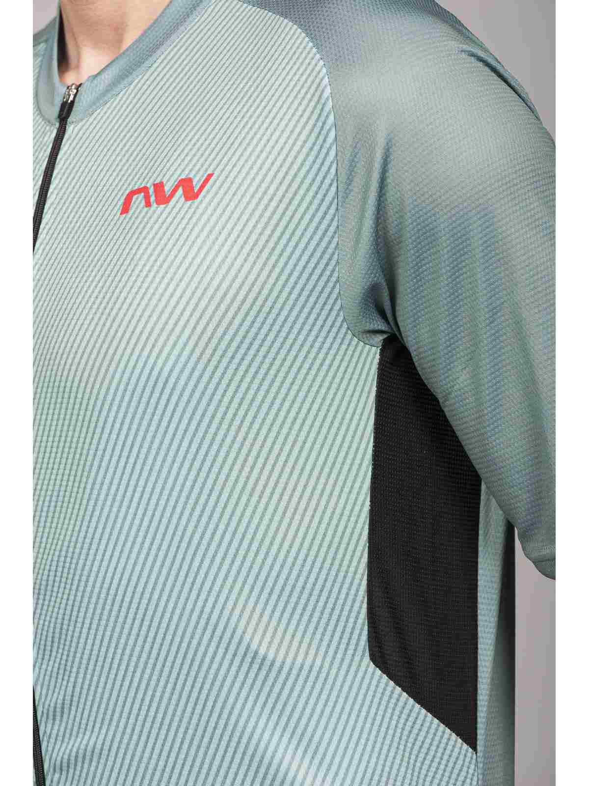 Koszulka rowerowa NORTHWAVE Force Evo Jersey niebieski - Adventure Sports