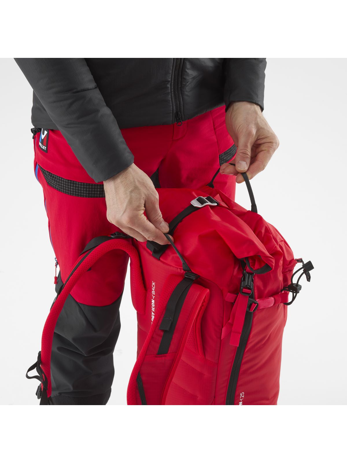 Plecak do wspinaczek MILLET Kamet 25 czerwony - TU - Adventure Sports