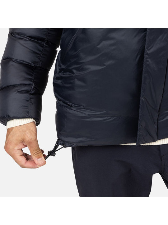Kurtka męska ROSSIGNOL Aretu Down Hoodie Jkt czarna
