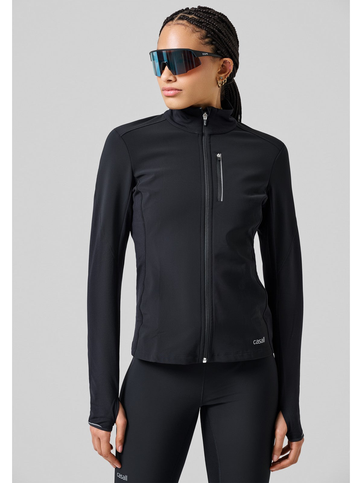 Kurtka damska CASALL Windtherm Jacket czarny - Adventure Sports