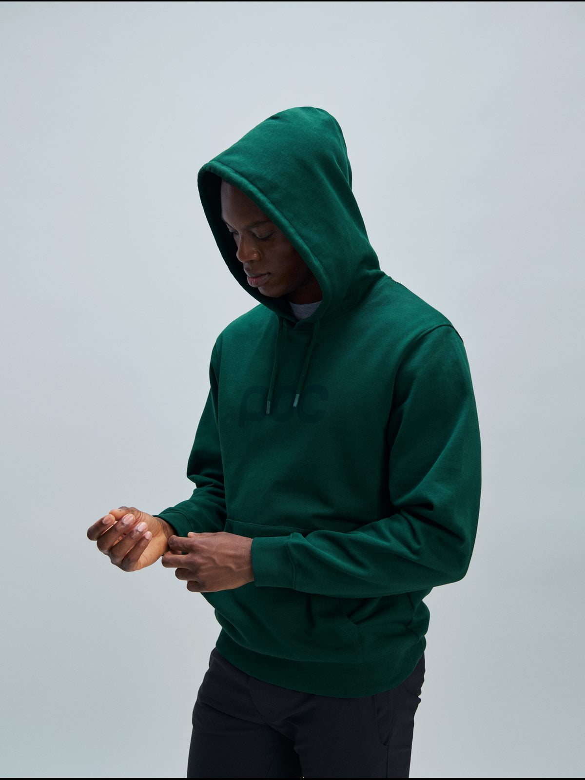 Bluza z kapturem POC Hood zielony - Adventure Sports