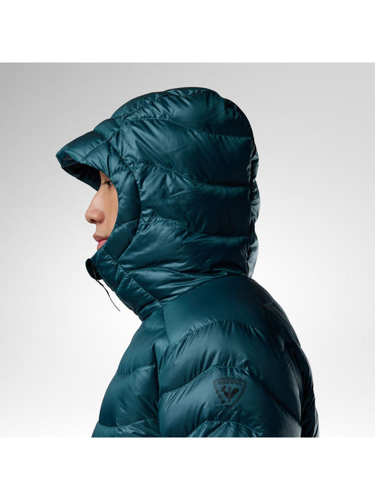 Kurtka puchowa męska ROSSIGNOL M Verok Down Hoodie Jacket zielona
