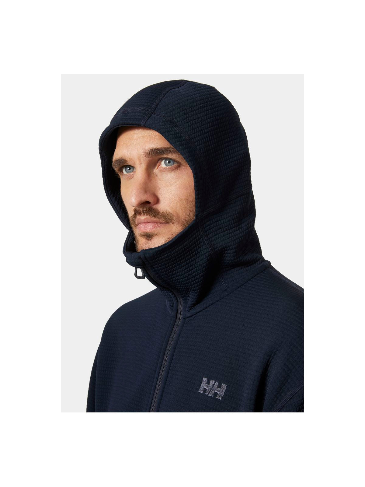 Bluza męska HELLY HANSEN Evolved Air Hooded Midlayer granatowy - Adventure Sports