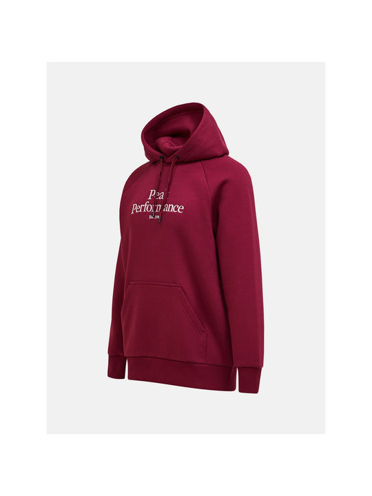 Bluza PEAK PERFORMANCE Original Hood Men bordowy
