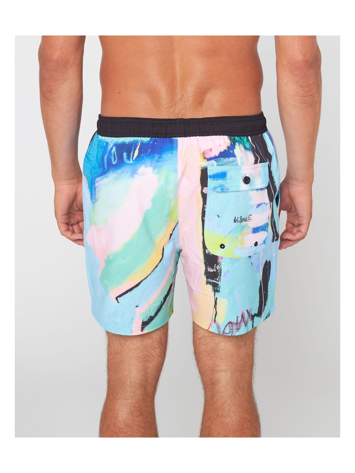 Męskie boardshorty RIP CURL Ripcurl X Ba Bapt Volley biało niebieskie - Boardshorty - Adventure Sports
