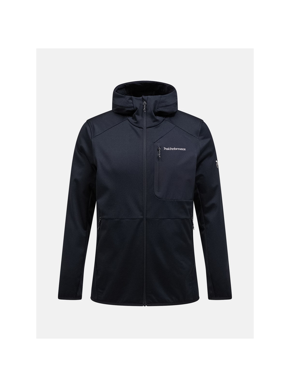 Bluza z kapturem męska PEAK PERFORMANCE M Utility Light Zip Hood czarna
