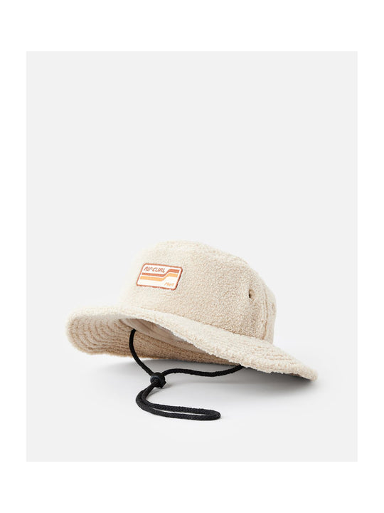 Kapelusz RIP CURL Teddy Drawstring Bucket Hat beżowy - Czapka - Adventure Sports
