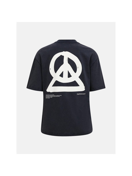 Koszulka PEAK PERFORMANCE W Graphic Tee czarny - Adventure Sports
