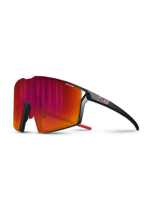 Okulary rowerowe Julbo Edge - czarno czerwony | Spectron cat 3 - L - Adventure Sports
