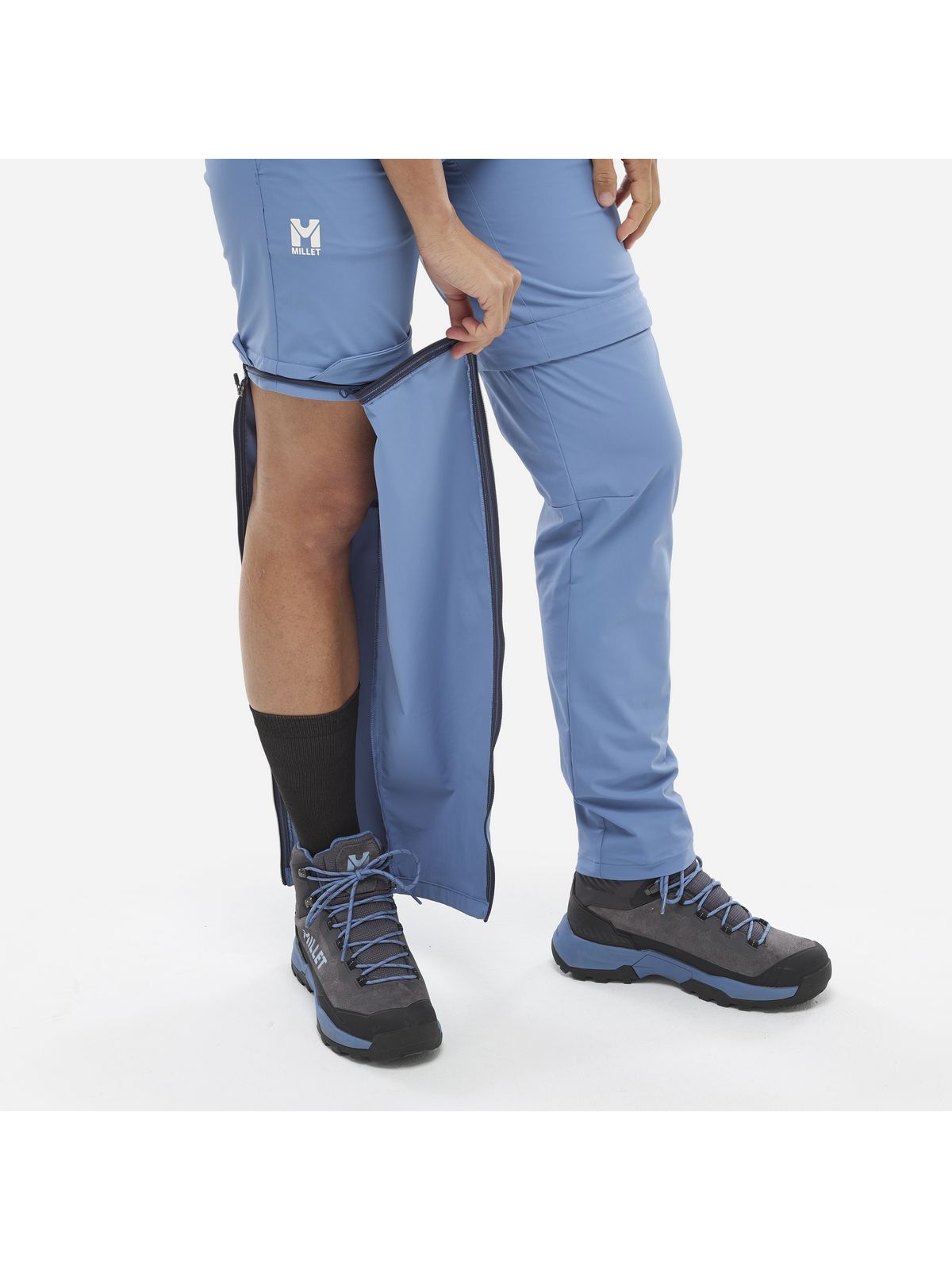 Spodnie damskie MILLET Ubic Str Zip Off Pt W niebieskie