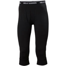 Spodnie termoaktywne męskie Helly Hansen Lifa Merino Midweight 3/4 Pant czarny - Adventure Sports

