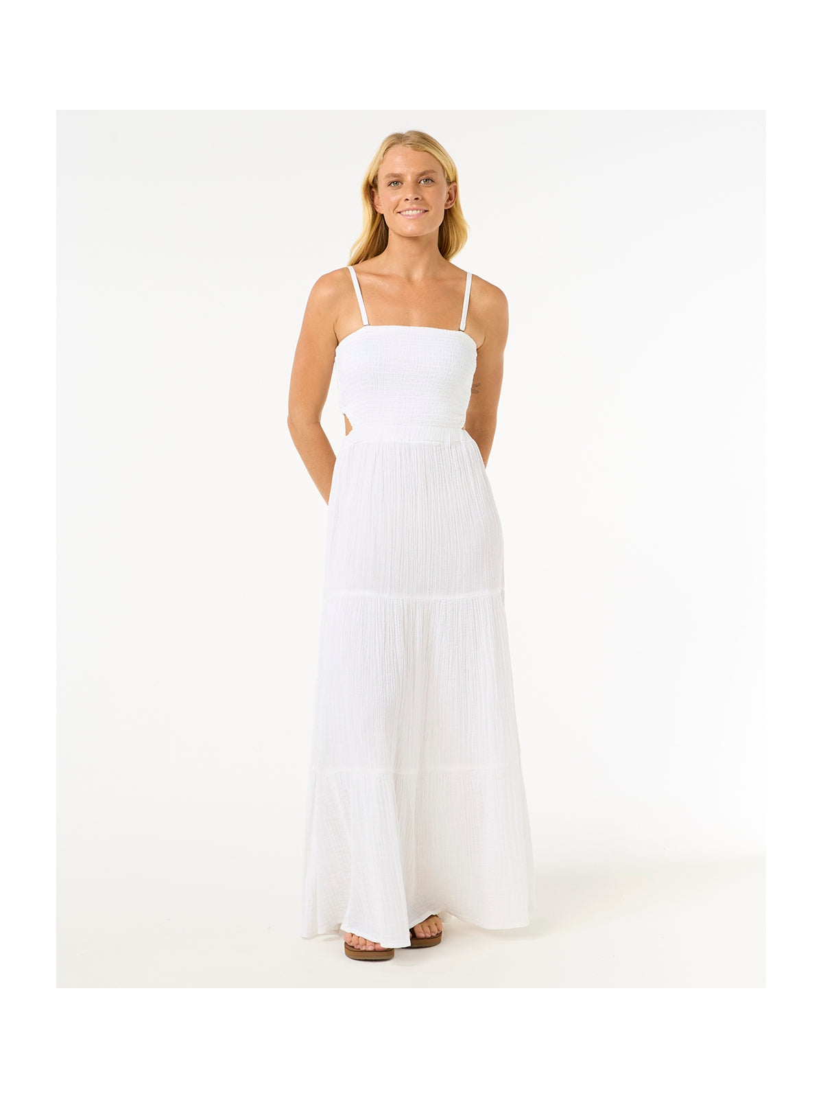 Sukienka RIP CURL Premium Surf Maxi Dress biała