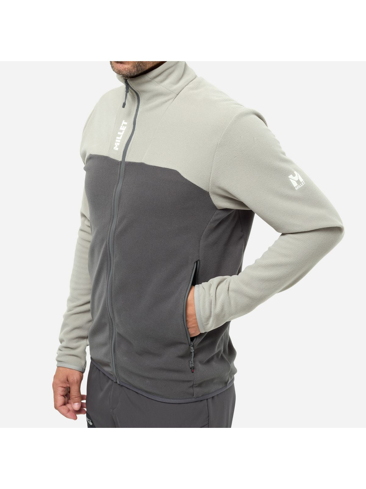 Bluza męska MILLET Ubic Lightgrid Jkt M szara