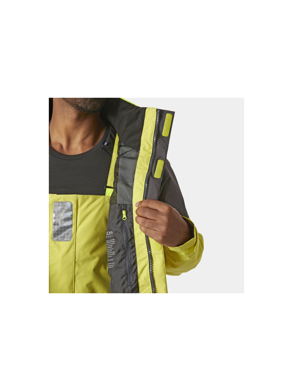Kurtka żeglarska męska HELLY HANSEN PIER 4.0 JACKET żółta - Adventure Sports