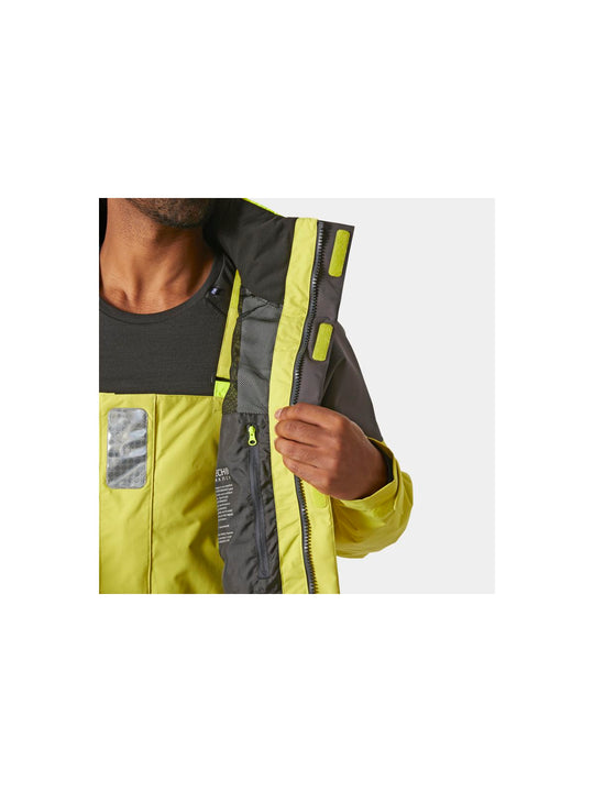 Kurtka żeglarska męska HELLY HANSEN PIER 4.0 JACKET żółta - Adventure Sports
