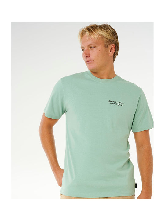 Koszulka męska RIP CURL Vaporcool Search Peak Tee zielona
