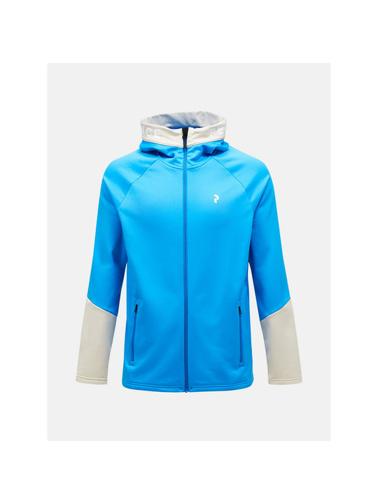 Bluza PEAK PERFORMANCE Rider Zip Hood Men niebieski - Adventure Sports

