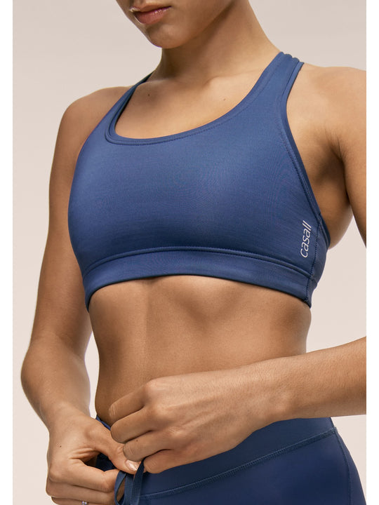 Stanik sportowy CASALL Iconic Sports Bra kolor granatowy
