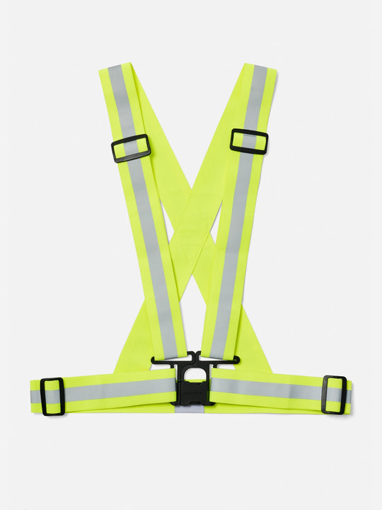 Szelki rowerowe BOOKMAN Reflective Cross Belt żółty

