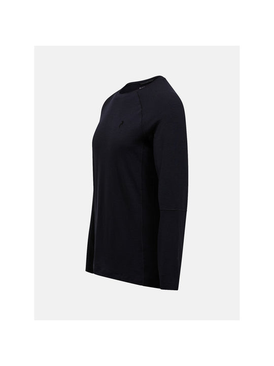 Koszulka termiczna męska PEAK PERFORMANCE Magic Crew Wool-blend Baselayer Men czarna
