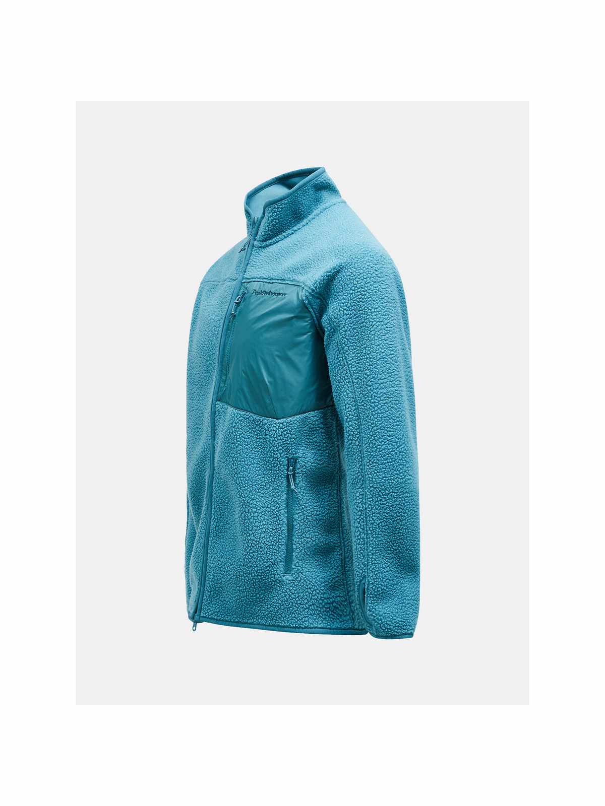 Polar Peak Performance M Pile Zip Jacket zielony - Bluza - Adventure Sports